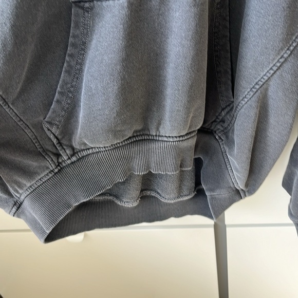 Madewell Oversized Gray Hoodie - Picture 4 of 7